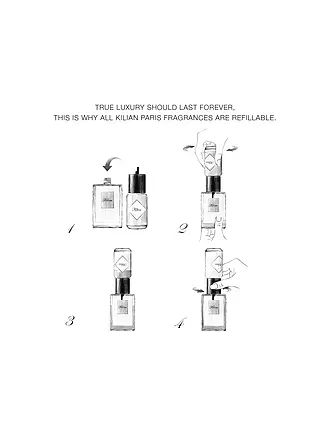 KILIAN PARIS | Back to Black Eau de Parfum Refill 50ml | 